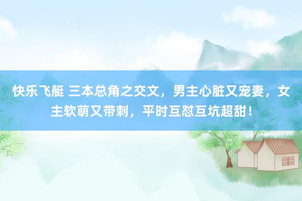 快乐飞艇 三本总角之交文，男主心脏又宠妻，女主软萌又带刺，平时互怼互坑超甜！